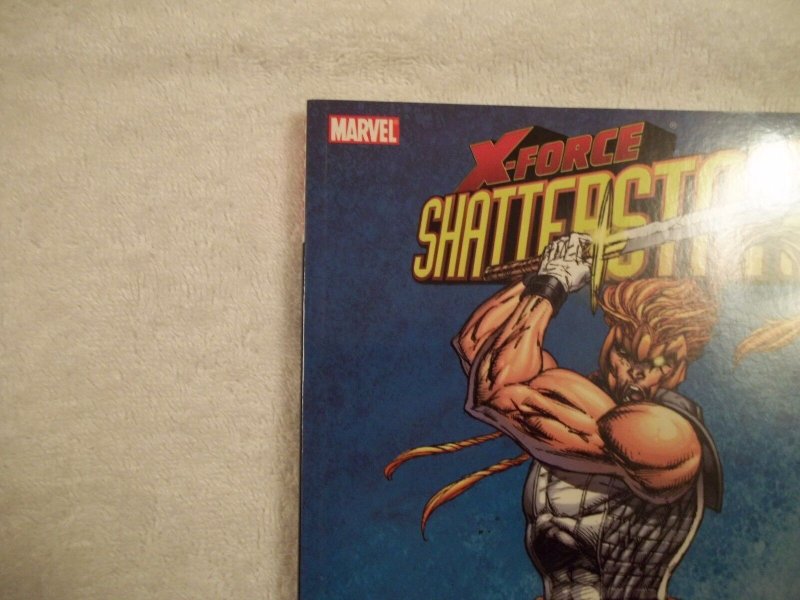 X Force:Shatterstar  By ROB LIEFELD and BRANDON THOMAS. Art by MARAT MYCHAELS.