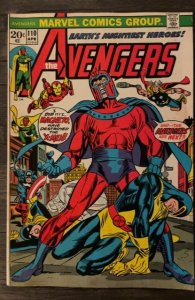 The Avengers #110 (1973) Magneto and X-Men crossover