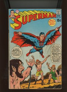 (1970) Superman #229 - BRONZE AGE! THE EX-SUPERMAN! (3.0)