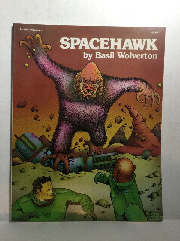 Spacehawk By Basil Wolverton Nm Near Mint Archival Press