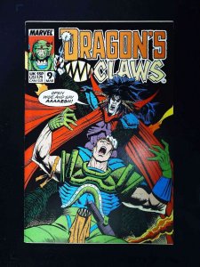 Dragons Claws #9  Marvel Uk Comics 1989 Vf/Nm