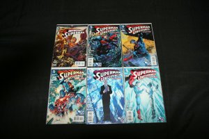 SUPERMAN - THE NEW 52'S LOT OF 11 COMICS    VF - NM