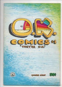 OK COMICS #1, VF-, Underground Kitchen Sink, 1972, 1st, more UG in store