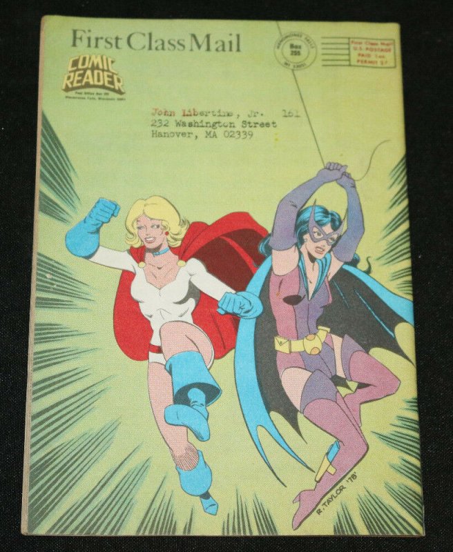 1978 August The Comic Reader Fanzine #159 Martian Manhunter Cover VF- 7.5