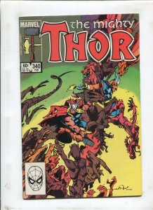 THOR #340 (9.2) THOUGH HEL SHOULD BAR THE WAY!