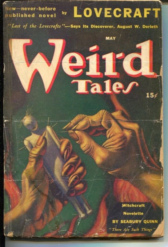 Weird Tales 5/1941- original HP Lovecraft-Seabury Quinn-pulp horror