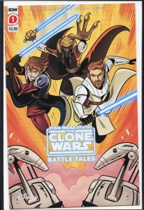 Star Wars Adventures: The Clone Wars-Battle Tales #1 Second Print Cover (2020...