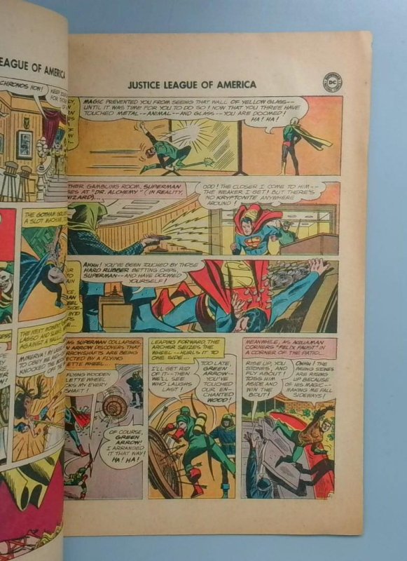 Justice League of America #21 VG- 1st Justice Society DC Comics 1963