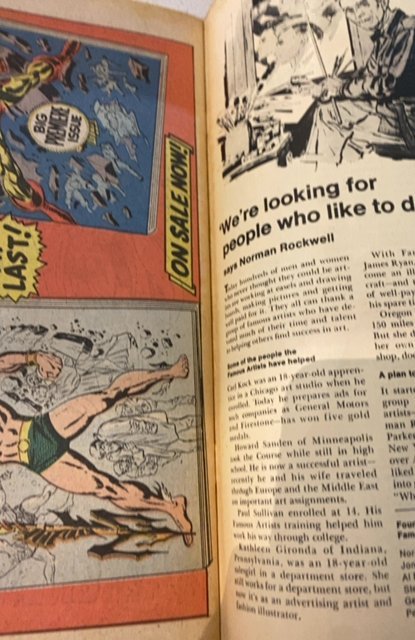 Thor #151 (1968) Kirby art destroyer returns