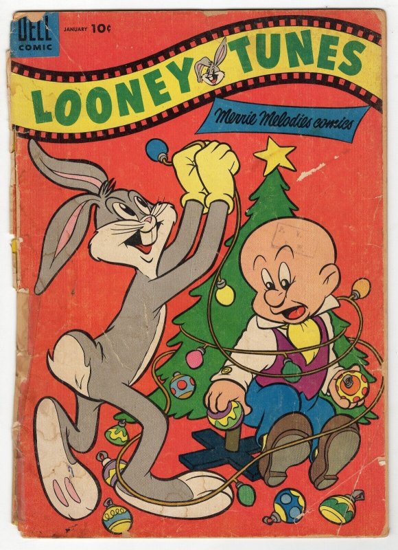 Looney Tunes and Merrie Melodies #159 VINTAGE 1955 Dell Comics Bugs Bunny