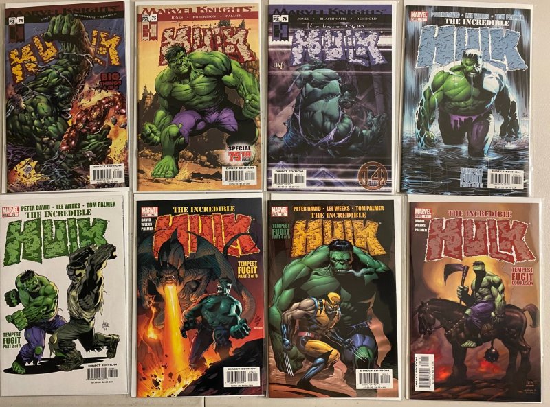 Incredible Hulk lot #50-107 Marvel 2nd Series (8.0 VF) 45 diff (2003 to 2006)