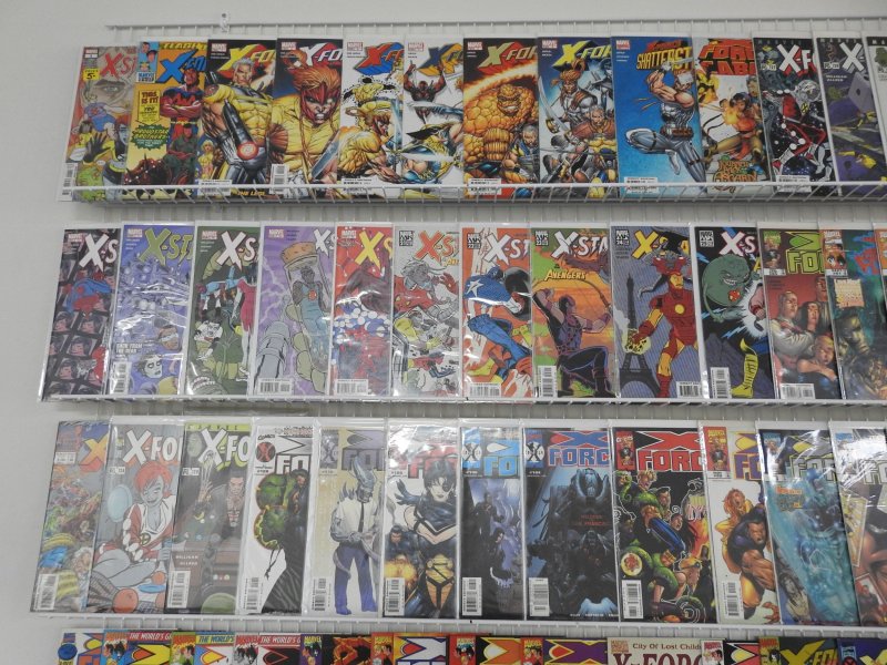 Huge Lot of 170+ Comics W/ X-Force +More! Avg. VF Condition!