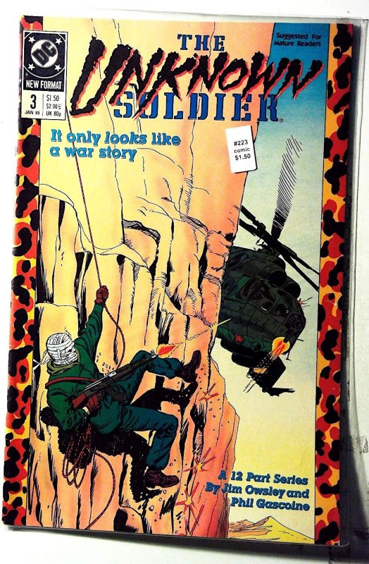 The Unknown Soldier #3 (1989) DC Comics 1st Print Comic Book