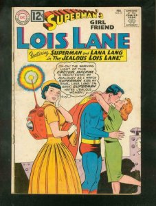 SUPERMAN'S GIRL FRIEND LOIS LANE #31 1962-EMOTION MACHI G