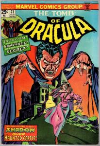 TOMB OF DRACULA 23 VG+  Aug. 1974