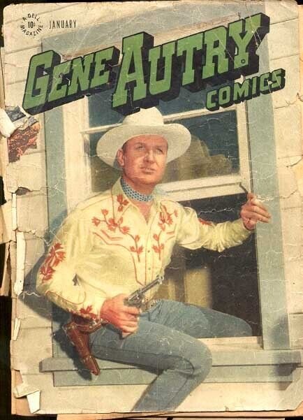 GENE AUTRY COMICS #11 & #12-BARGAIN LOT-1948 P/FR