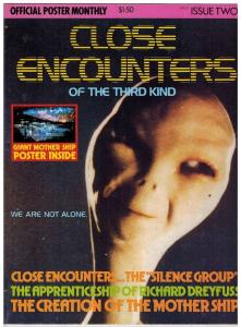 CLOSE ENCOUNTERS OFFICIAL POSTER MONTHLY 2 VF ( 1.50 CV