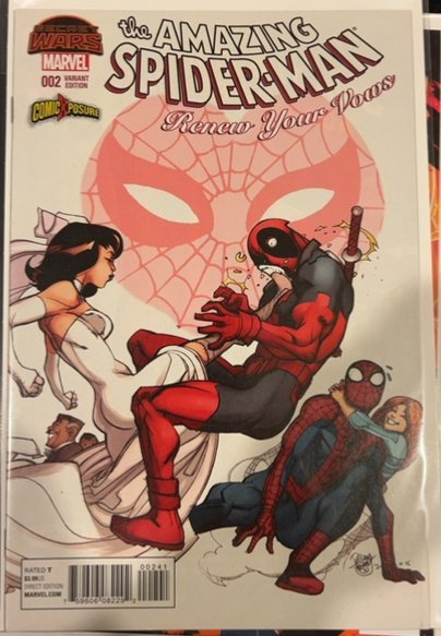 Amazing Spider-Man: Renew Your Vows #2 ComicXposure Cover (2015) Spider-Man 