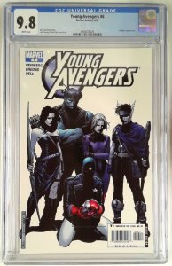 YOUNG AVENGERS 6 CGC 9.8 1ST CASSIE LANG STATURE KATE BISHOP MCU (SLAB GRADE)