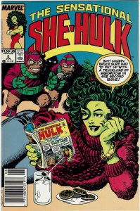 Sensational She-Hulk #2 John Byrne Newsstand NM