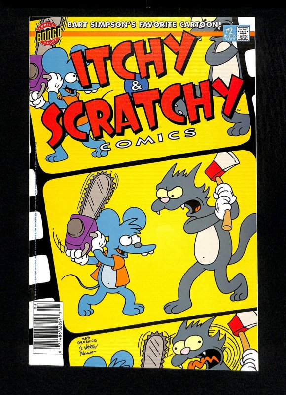 Itchy and Scratchy Comics #2