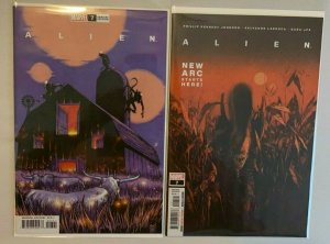 ALIEN #7 Marvel Comics Cover A and B Variant NM