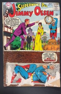 Superman's Pal, Jimmy Olsen #112 (1968)  DAMAGED
