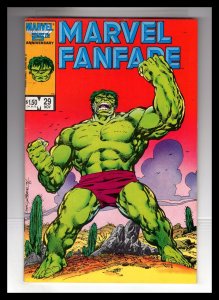 Marvel Fanfare #29 (1986) All Splash-Page Hulk Story by John Byrne  / ID#684X