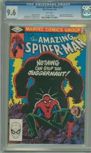 The Amazing Spider-Man #229 (1982) CGC 9.6!