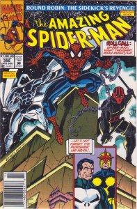 Amazing Spider-Man, The #356 (Newsstand) FN ; Marvel | Moon Knight Punisher