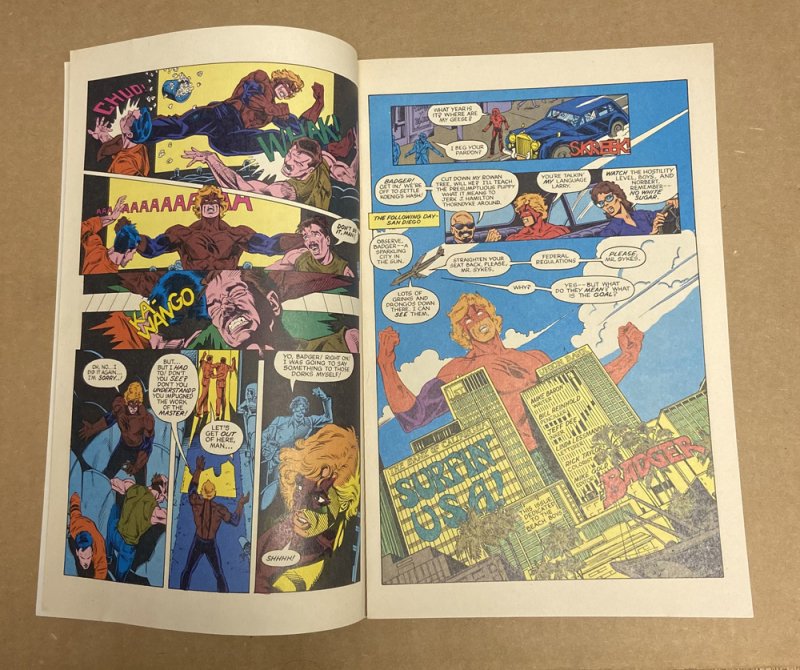 Badger #3 #4 #6 ( SET ) VFN / Steve Rude Cover / 1984