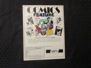 1987 COMICS FEATURE Magazine #54 VF- 7.5 The Nam / Captain Marvel / Magnus