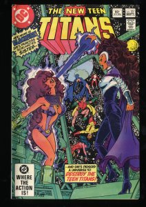 New Teen Titans #23 VF 8.0 1st Blackfire!