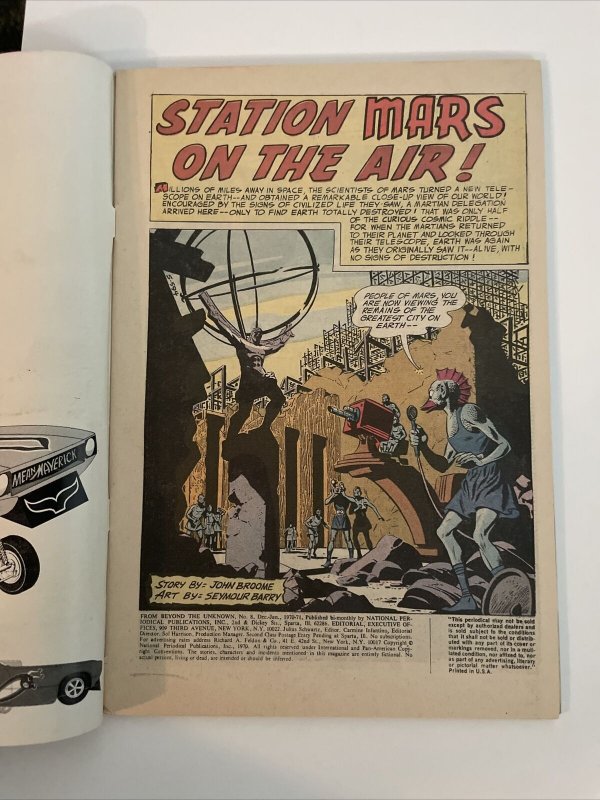 From Beyond The Unknown #8