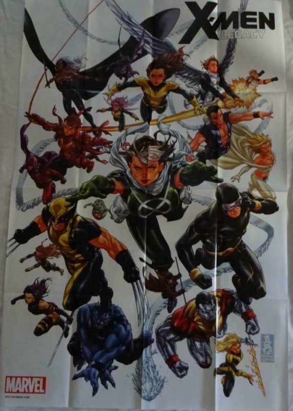  X-MEN LEGACY Promo Poster, 24 x 36, 2012, MARVEL, Unused more in our store 269