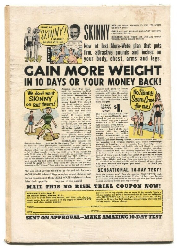 Astonishing #43 1955-Atlas comics- Radio-Active Man VG+