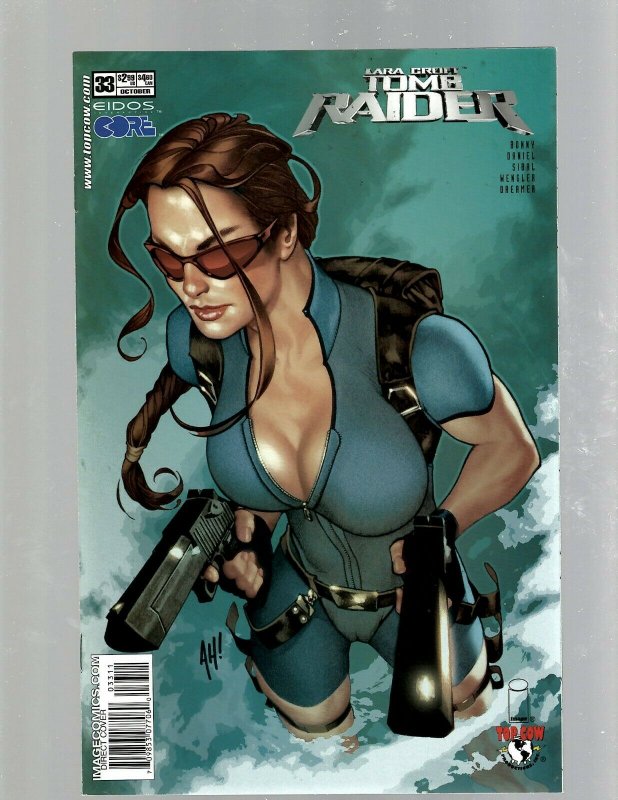 Lot Of 6 Tomb Raider Image Comic Books # 33 34 41 42 43 44 Adam Hughes Covr SM19