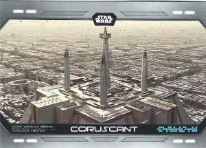 2023 Topps Star Wars Flagship Into the Galaxy #IG-2 Coruscant