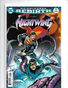 Nightwing #9 A Cover DC Rebirth NM Comics Book  nw15