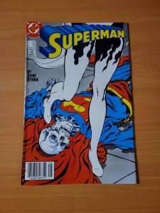 Superman #17 Newsstand Variant ~ NEAR MINT NM ~ 1988 DC Comics