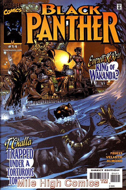 BLACK PANTHER (1998 Series)  (MARVEL) #14 Very Fine Comics Book