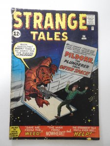 Strange Tales #94 (1962) VG- Condition moisture stain