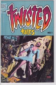 TWISTED TALES #1 (Nov 1982) VF+ 8.5 white!