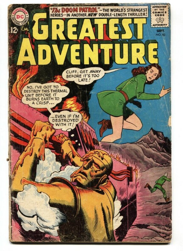 MY GREATEST ADVENTURE #82 1963-DOOM PATROL-DC COMICS G