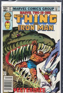 Marvel Two-in-One #97 (1983) The Thing