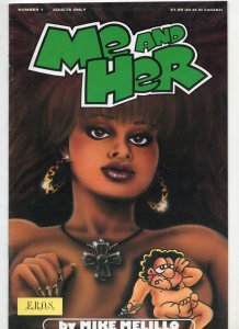Me and Her #1 (1990)Adult Comic Book Eros Grade VG/F 5.0