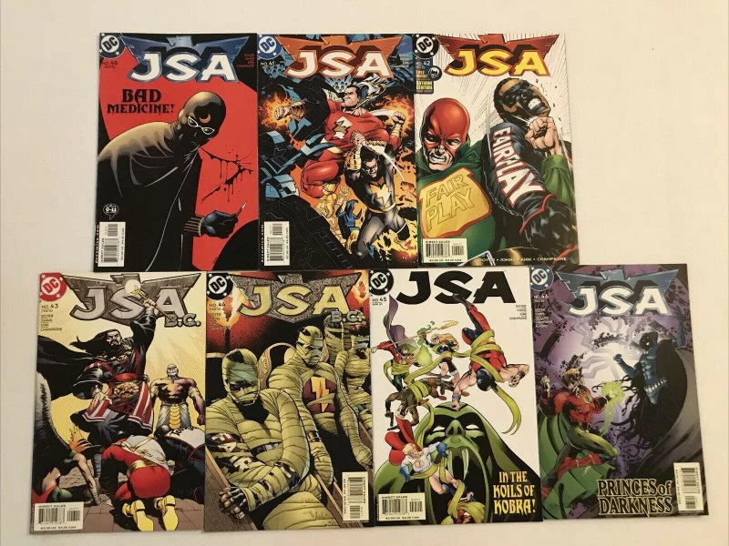 JSA #40-46 Lot Of 7