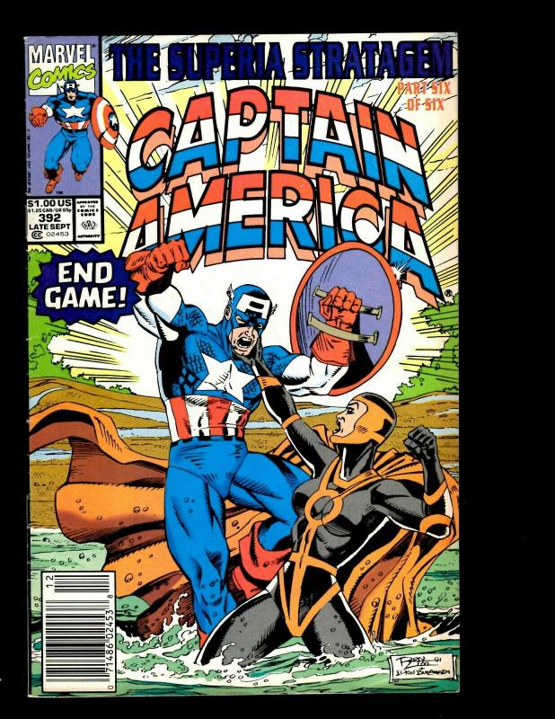 12 Cap America Comics # 373 374 375 376 377 378 379 380 386 392 399 403 EK13