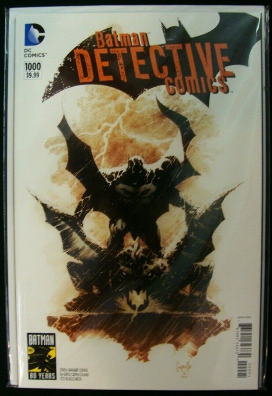 DC Detective Comics #1000 Greg Capullo 2000's Variant Cover Batman