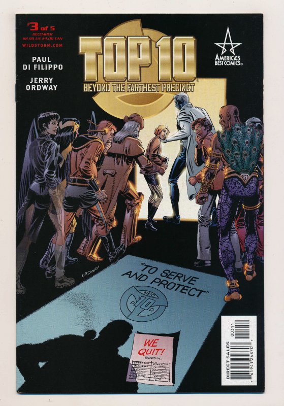 Top Ten Beyond the Farthest Precinct (2005) #1-5 VF/NM Complete series